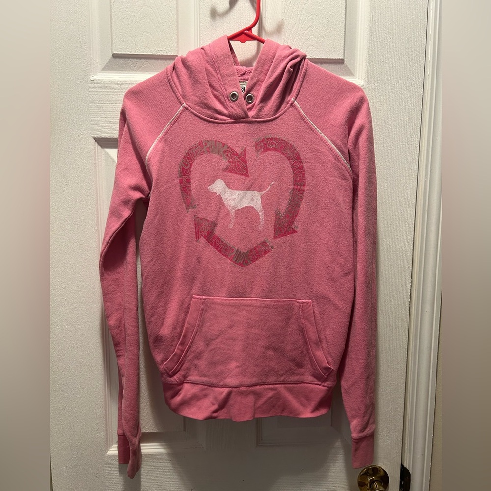 PINK Victoria Secret hoodie small‎